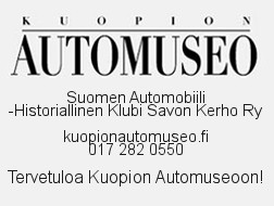 Suomen Automobiili-Historiallinen Klubi Savon Kerho Ry logo